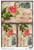 Calambour DGR 123 Rose Postcard A3 Decoupage Rice Paper