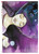 Paper Designs Purple Watercolor Portrait Scene 0120 A4 Decoupage Rice Paper