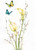 Paper Designs Calla Lillies with Butterflies A1 Rice Paper for Furniture