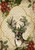 Decoupage Queen Christmas Reindeer A2 Rice Paper for Furniture