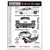 Darkroom Door Classic Cars Vol 1 Rubber Stamp Set