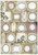 ITD Collection Vintage Advent Calendar A4 Decoupage Paper Pack