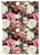 Paper Designs Rice Paper Repeating Roses Pattern 0224 A4 Rice Paper