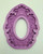 Emlems Large Baroque Oval Frame 