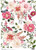 Calambour Pink and White Floral Pattern 2 A3 Rice Paper