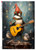 Paper Designs Penguin Playing Guitar A4 Rice Paper