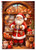 Paper Designs Santa in the Kitchen A4 Rice Paper