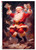Paper Designs Santa and the Letters A3 Rice Paper