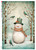Paper Designs Country Snowman A4 Rice Paper