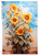 Paper Designs Patch of Sunflowers A3 Rice Paper