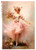 Paper Designs Ballerina Holding Roses A4 Rice Paper