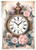 Paper Designs Shabby Chic Timepiece A3 Rice Paper