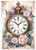 Paper Designs Shabby Chic Timepiece A2 Rice Paper