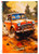 Paper Designs Orange Mini Cooper A3 Rice Paper