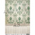 AB Studios Green and Off White Baroque Patterned Pair A4 Rice Paper