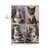 AB Studios Four Kittens Lavender Themed in Teacups Size A3