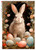 Paper Designs Bunny with Easter Eggs A4 Rice Paper