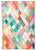 Paper Designs Colorful Diamonds A3 Rice Paper
