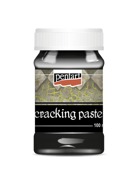 Pentart 100ml Black Cracking Texture Paste