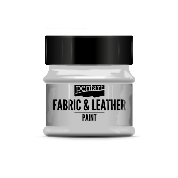 Pentart 50ml Gray Fabric & Leather Craft Paint