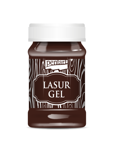 Pentart 100ml Chestnut Craft Lasur Gel