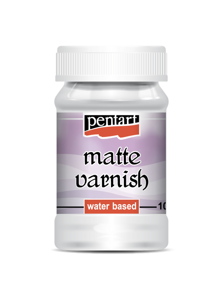 Pentart Matte varnish, water based, 100 ml