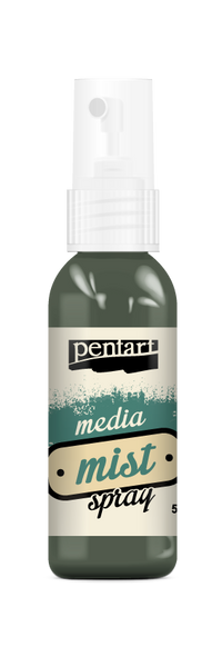 Pentart 50ml Olive Green Media Mist Spray