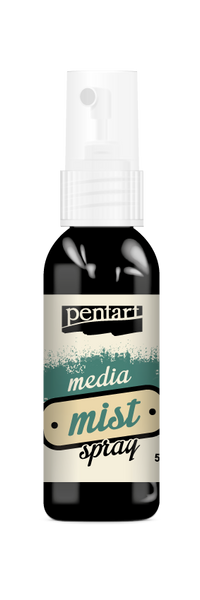Pentart 50ml Black Media Mist Spray