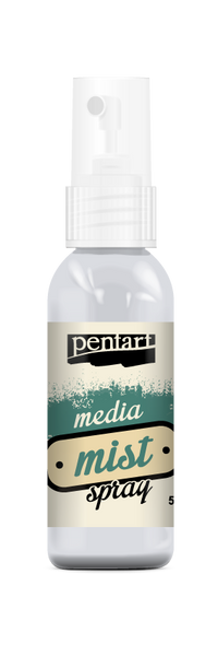 Pentart 50ml Pearl White Media Mist Spray