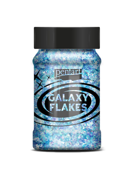 Pentart 15g Uranus Blue Craft Galaxy Flakes
