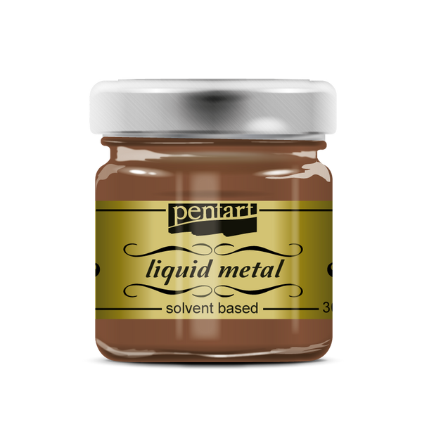 Pentart 30ml Copper Liquid Acrylic Paint