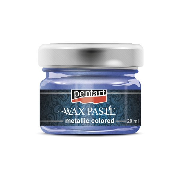 Pentart 20ml Metallic Blue Craft Wax Paste