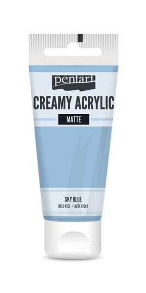 Pentart 60ml Sky Blue Creamy Matte Acrylic Paint