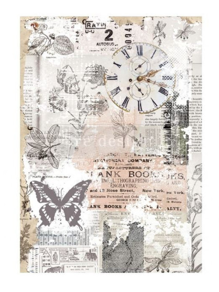 reDesign by Prima Herb's Memory A3 Decoupage Rice Paper