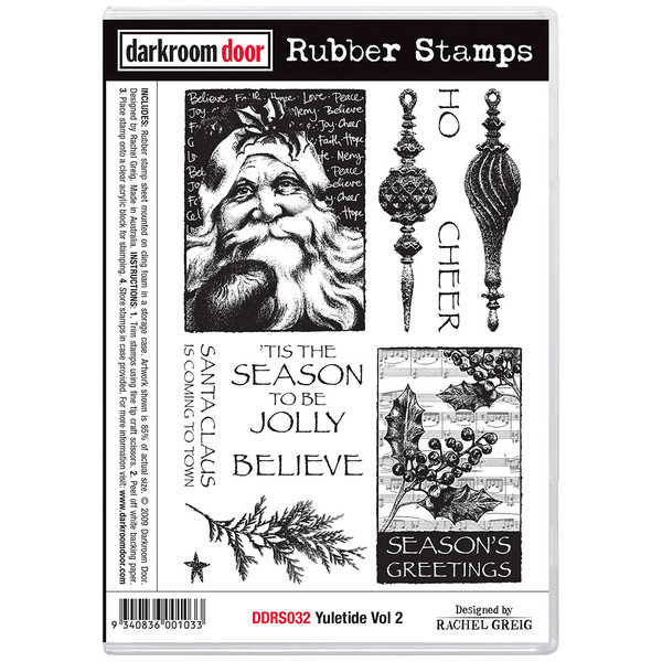 Darkroom Door Yuletide Vol 2 Rubber Stamp Set