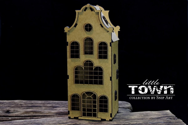 Snipart Little Town Tenement House HDF Kit