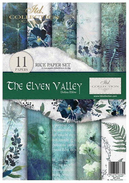 ITD Collection Elven Valley A4 Decoupage Paper Pack
