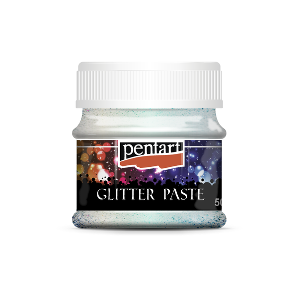 Pentart 50ml Iridescent Fine Glitter Paste