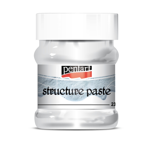 Pentart 230ml White Structure Paste