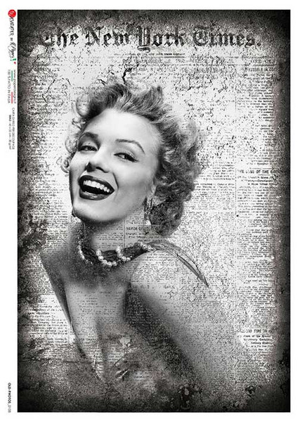 Paper Designs 0108 Marilyn Monroe A4 Decoupage Rice Paper
