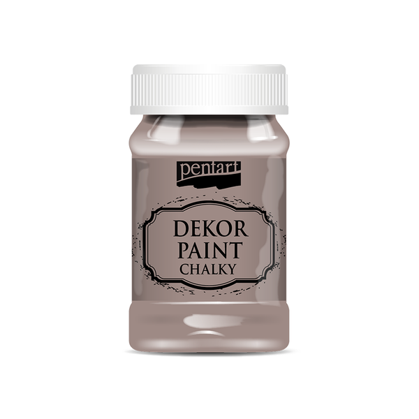 Pentart 100 ml Dekor paint chalky milk-chocolate