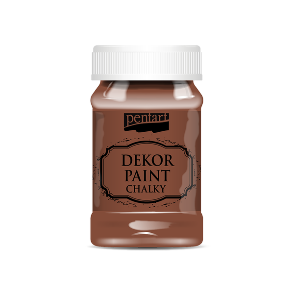 Pentart 100 ml Dekor paint chalky brown