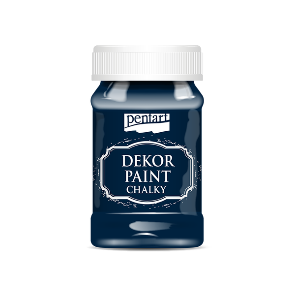 Pentart 100 ml Dekor paint chalky navy blue