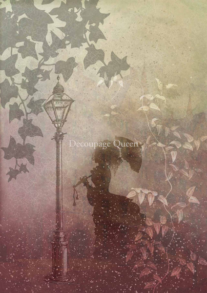 Dainty and the Queen - Through the Mist A3 Rice Paper