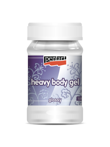Heavy body gel glossy -transparent- 100ml