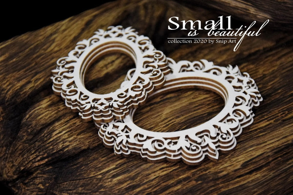 Snipart Small is Beautiful Mini Layered Oval Frames