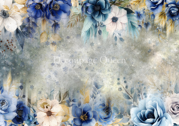Decoupage Queen Dainty and the Queen Winters Dream A1 Rice Paper