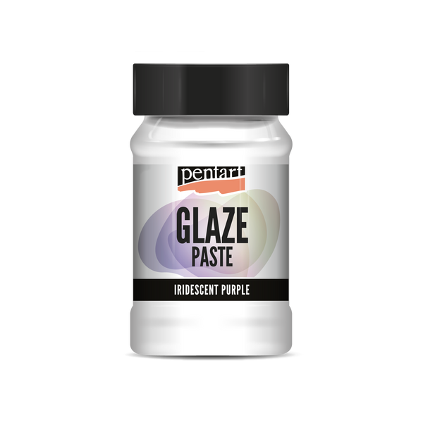 Pentart Glaze paste 100 ml iridescent purple