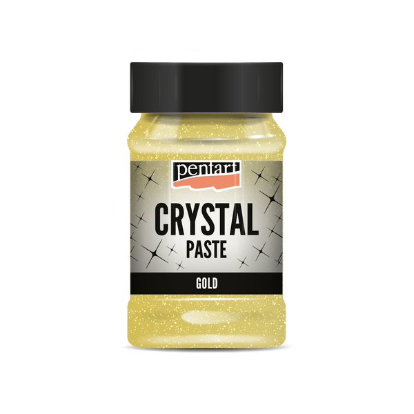 Pentart Crystal paste 100 ml gold