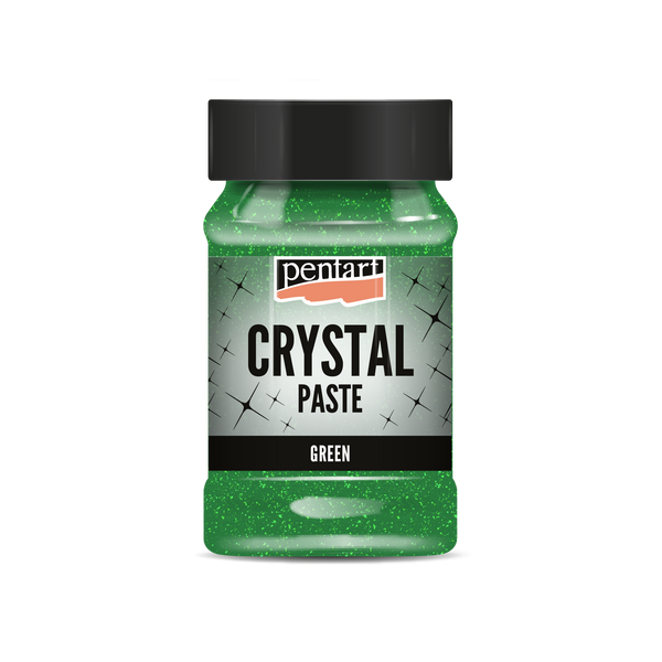 Pentart Crystal paste 100 ml green